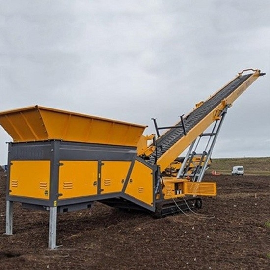 Crawler 20-1500T/H или установленный тележкой мобильный транспортер для каменного задавливая завода