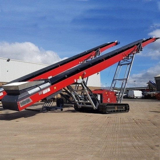 Crawler 20-1500T/H или установленный тележкой мобильный транспортер для каменного задавливая завода