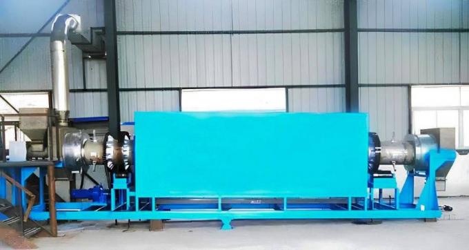 Непрерывно работающая электронагревательная пиролизная печь 30 кг/ч 1